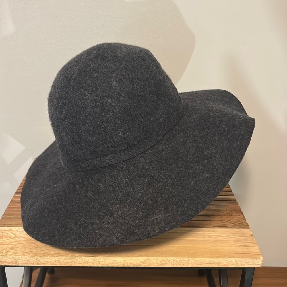 Deena & Ozzy Gray 100% Wool Hat